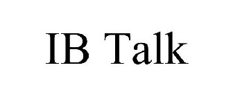 IB TALK