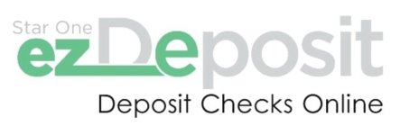 STAR ONE EZDEPOSIT DEPOSIT CHECKS ONLINE