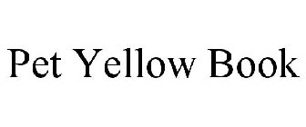 PET YELLOW BOOK