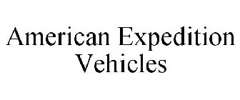 AMERICAN EXPEDITION VEHICLES