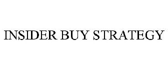 INSIDER BUY STRATEGY