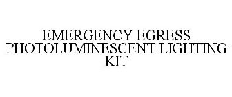 EMERGENCY EGRESS PHOTOLUMINESCENT LIGHTING KIT