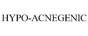 HYPO-ACNEGENIC