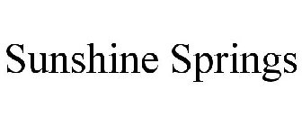 SUNSHINE SPRINGS