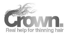 CROWN. REAL HELP FOR THINNING HAIR