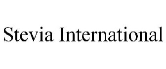 STEVIA INTERNATIONAL