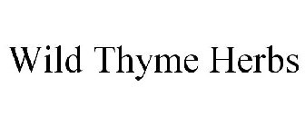 WILD THYME HERBS