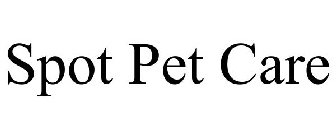 SPOT PET CARE