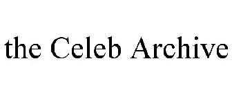 THE CELEB ARCHIVE