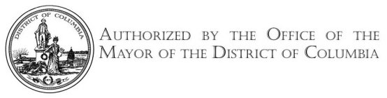 AUTHORIZED BY THE OFFICE OF THE MAYOR OF THE DISTRICT OF COLUMBIA DISTRICT OF COLUMBIA 1871 CONSTITUTION JUSTITIA OMNIBUS