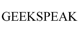 GEEKSPEAK