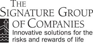 THE SIGNATURE GROUP OF COMPANIES INNOVATIVE SOLUTIONS FOR THE RISKS AND REWARDS OF LIFE