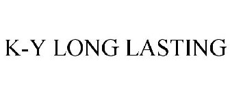 K-Y LONG LASTING