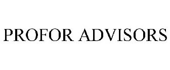 PROFOR ADVISORS