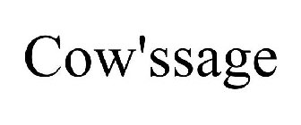 COW'SSAGE