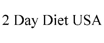 2 DAY DIET USA
