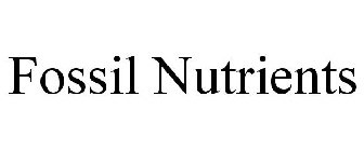 FOSSIL NUTRIENTS