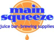 MAIN SQUEEZE JUICE BAR * BREWING SUPPLIES