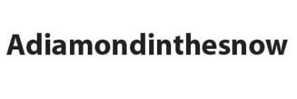 ADIAMONDINTHESNOW