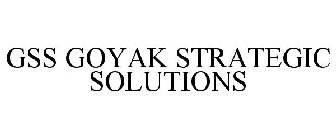 GSS GOYAK STRATEGIC SOLUTIONS