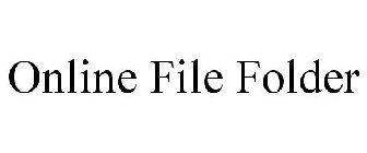 ONLINE FILE FOLDER