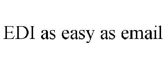 EDI AS EASY AS EMAIL