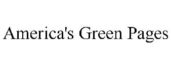 AMERICA'S GREEN PAGES