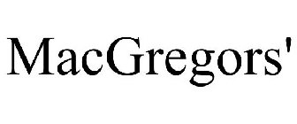 MACGREGORS'