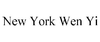 NEW YORK WEN YI