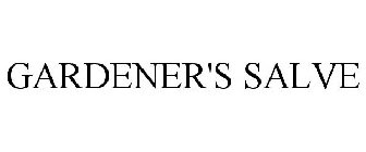 GARDENER'S SALVE