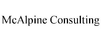 MCALPINE CONSULTING