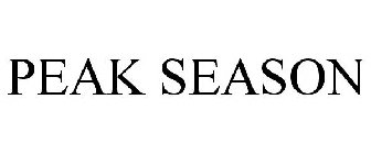 PEAK SEASON