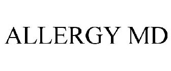 ALLERGY MD