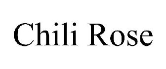 CHILI ROSE