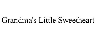 GRANDMA'S LITTLE SWEETHEART