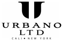 U URBANO LTD CALI · NEW YORK