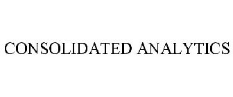 CONSOLIDATED ANALYTICS