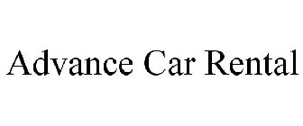 ADVANCE CAR RENTAL