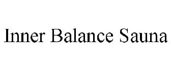 INNER BALANCE SAUNA
