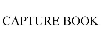 CAPTURE BOOK