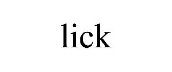 LICK