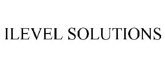 ILEVEL SOLUTIONS
