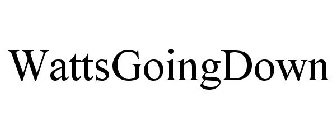 WATTSGOINGDOWN