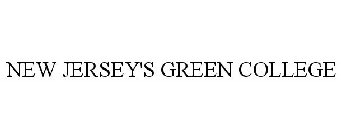 NEW JERSEY'S GREEN COLLEGE