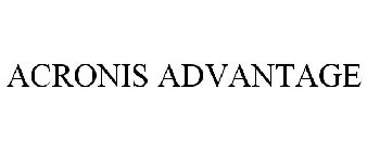 ACRONIS ADVANTAGE