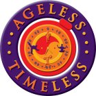 AGELESS TIMELESS 0 10 20 30 40 50 60 70 80 90