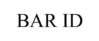BAR ID
