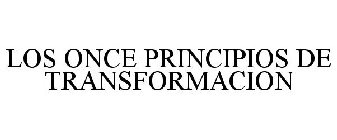 LOS ONCE PRINCIPIOS DE TRANSFORMACION