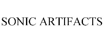SONIC ARTIFACTS