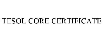 TESOL CORE CERTIFICATE